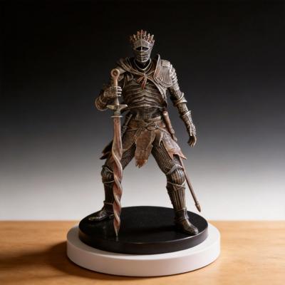 18cm Dark Souls 3 Lord of Cinder Knight Undead Soldier PVC Action Figure Model Desktop Decoration Ornament