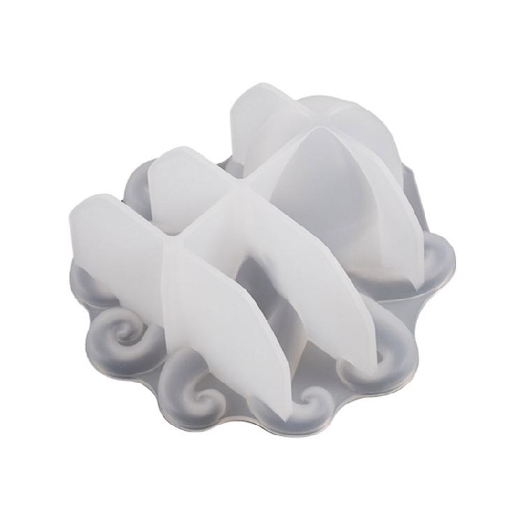 Epoxy Resin Octopus Ornament Mold Silicone Crafts Mold for Home Decoration