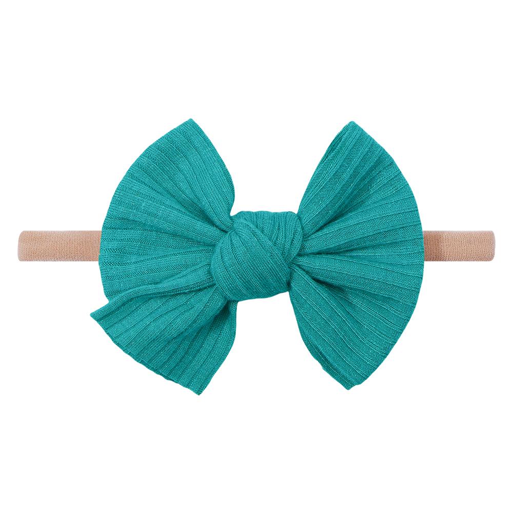 1/2Pcs/Lot Newborn Baby Headband Bows Nylon Baby Girl Headbands Elastic Soft Hair Bands For Children Baby Hair Accessories Kids
