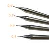 Vollmetall-Druckbleistift 0,3 mm/0,5 mm/0,7 mm/0,9 mm Hohe Qualität HB Automatik-Bleistifte Schreib-Schul-Bleistifte Bürobedarf
