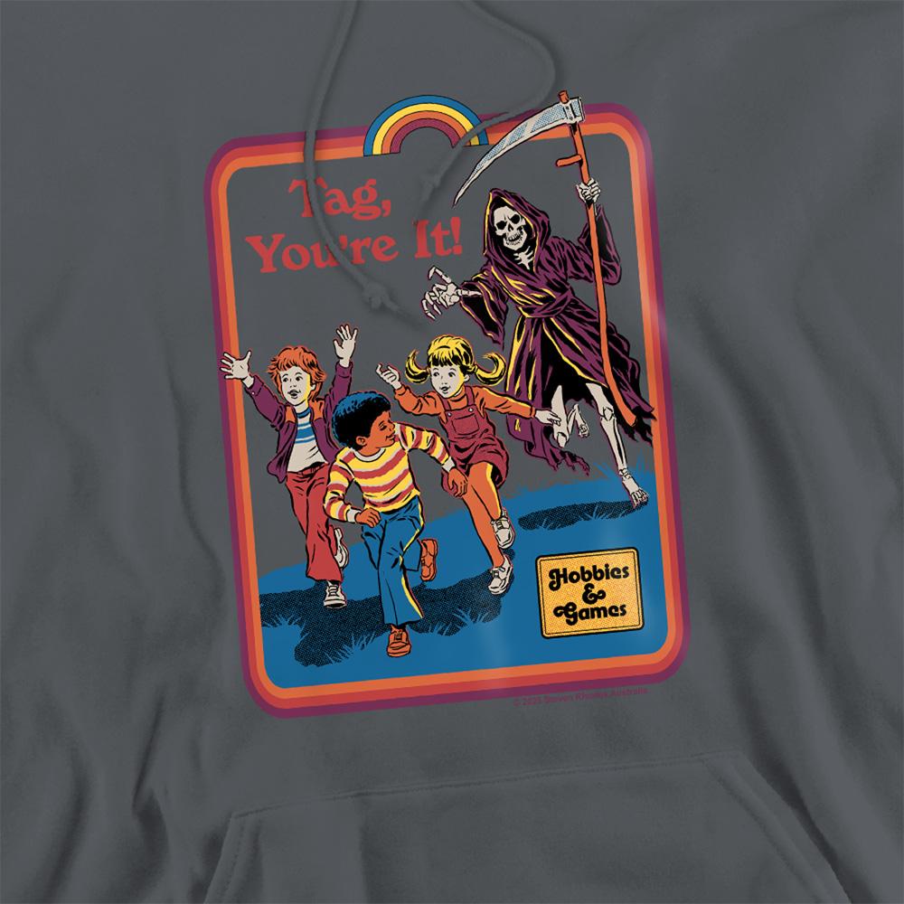 Steven Rhodes Unisex Adult Tag YouÂ´re It Hoodie