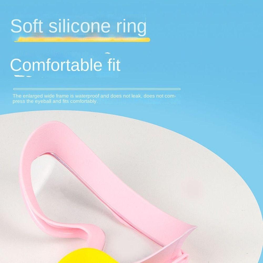 Waterproof Swimming Goggles Large Frame Water Racing Glasses Elastic Diving Eyewear  Diving