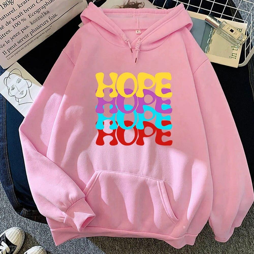 Korean Style Agust D Hoodies Hope World Clothes Spring/Autumn Tops Women/men Sweatshirt Vintage Harajuku Hoodie Kawaii Sudaderas Unisex