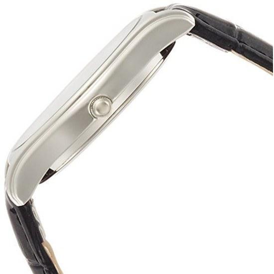 Citizen QQ Armbanduhr analog wasserdicht Lederarmband QA00-301 Herren schwarz