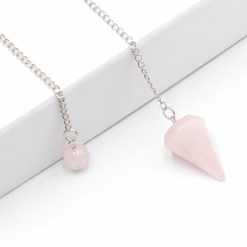 Miao Di Fluorite Crystal Pendant Necklace Adjustable Frequency for Men & Women