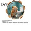 3D Realistic Animal Stickers Funny Hamster Hole Wall Decal Peel and Stick, Sticker with Waterproof PVC Art Effect, Cute for Bathroom Bedroom