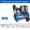Dongcheng Q1E-FF-1680/30 Mini Tragbarer Ölfreier Leiser Luftkompressor CN-Stecker (Adapter enthalten)