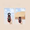 Chinese style high aesthetic colored rubber women's umbrella for both sunny and rainy use, sun protection and UV protection, sun
