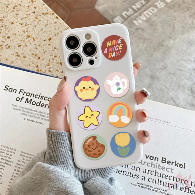 500Pcs/Roll Ins Healing Cartoon Kids Rewards Stickers - DIY Scrapbooks Album Decor Sealing Label Decals