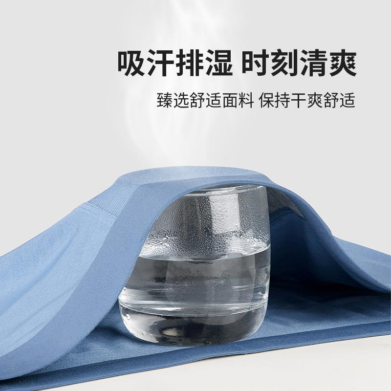 Men's Triangular Underwear Cotton Crotch Breathable Underwear Men's Seamless Triangular Underwear