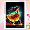 Bellissima Collezione Principessa Elfa del Balletto Pittura Diamante 5D Piena di Diamanti Pittura Diamante Applicata a Mano Kit Pittura Decorativa Animata