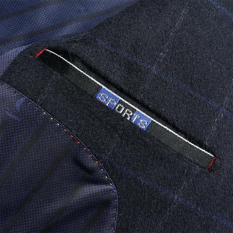 Anzug Herren Herbst und Winter Neu Lässiger Woll-Plaid-Anzug Herren Kaschmirjacke