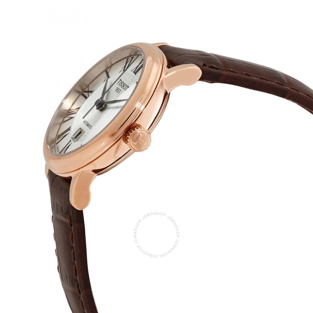 Tissot Carson Automatic Silver Dial Ladies Watch T122.207.36.033.00