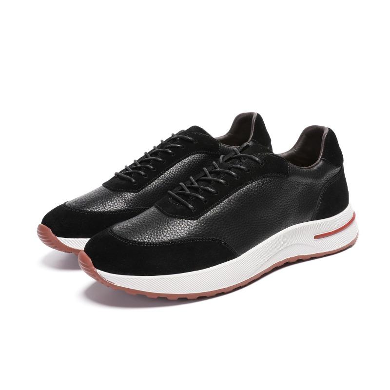 Novedades de primavera y verano zapatos de cuero versátiles para hombre estilo business casual zapatos de cuero para hombre tendencia deportiva