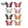 Strong Metal Waist Clip Pants Tighteners No-Sewing Butterfly Flower Buttons Pins Adjustable Snug Fit Jeans Accessory Buckle Extender for Loose Skirts