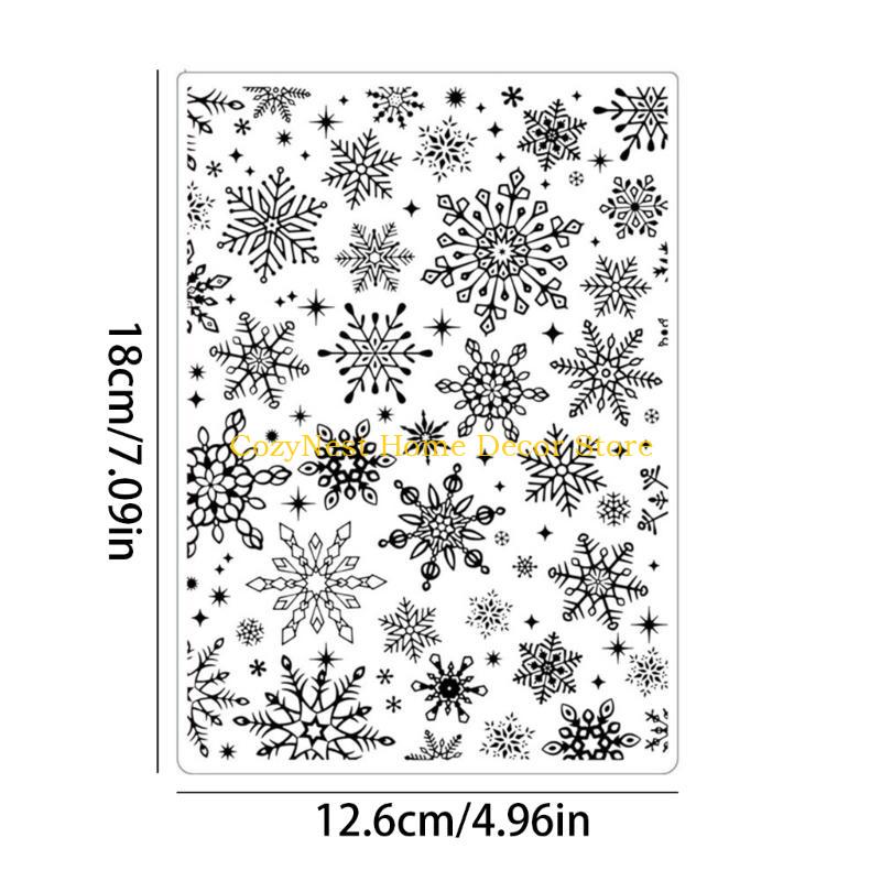 92MF Crafting Stamping Plate for Handmade Projects Sturdy Plastic Texture Art Tool