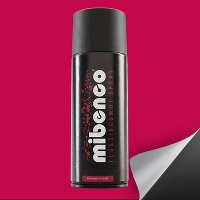 Mulan Cosmetic Spray liquids caoutchouc mibenco 400 ml rouge framboise mate - mibenco