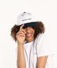 Bichiseuaenkeulim Small Logo Two-Tone Ball Cap-White(Navy)