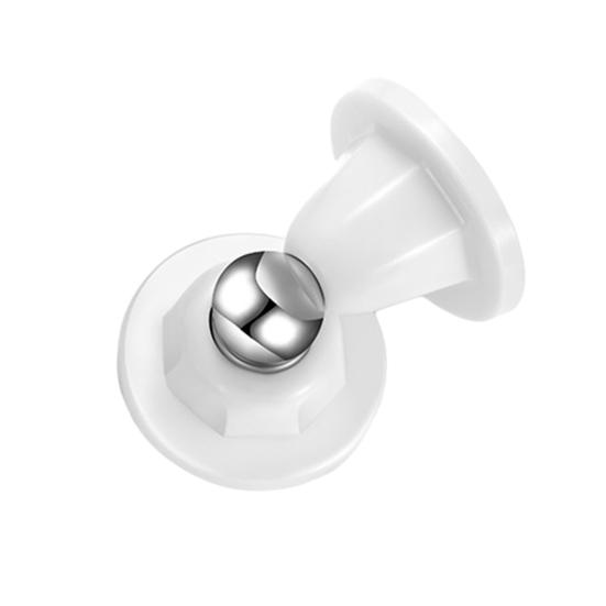 Magnetic Door Stopper Wall Protector Adhesive No Drilling Heavy Duty Anti-collision Home Office Bedrom Wall Floor Mount Door Catch Doorstop