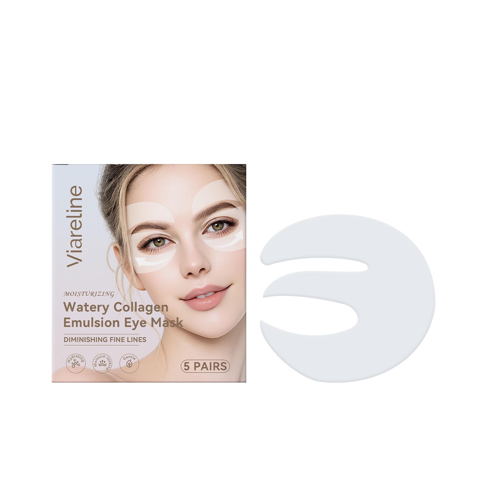 

VIARELINE Collagen Eye Mask for Softening, Lifting, Brightening, and Moisturizing Eye Area Skin