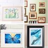 Prudiut 15 Pack 8x10 White Picture Mats, Frame Mattes for 5x7 Pictures Photo Frame Mat Core Bevel Cut Mat Board Show Kit for Photos, Prints, Artworks