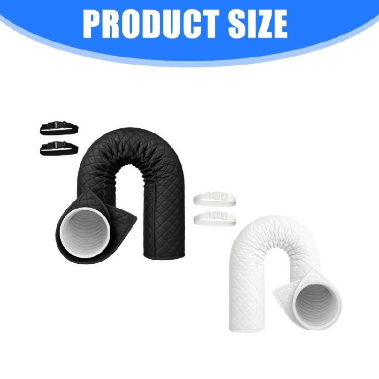 Air Conditioning Flexible Duct Insulating Covers 4 Customizable Bands For Energy Efficiency