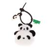Cartoon Bamboo Tube Panda Keychain Cute Panda Keychain Kawaii Animal Pendant  Hanging Accessory