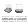 8pcs Resilient Furniture Feet Pad Non-slip Chair Leg Silent Mat Chair Leg Protector Pad  Tables