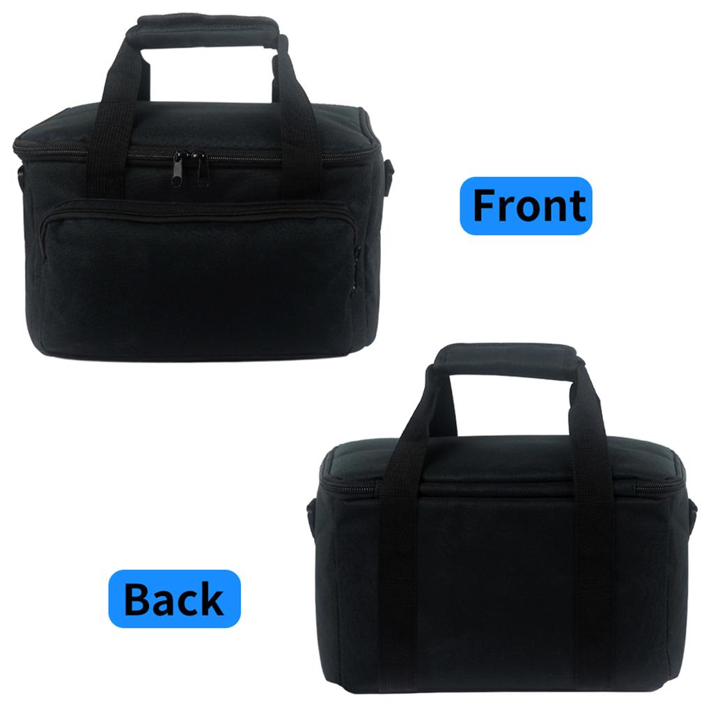 Power Station Storage Bag With Multiple Padded Compartments For Travel Generator Accessories Organizer