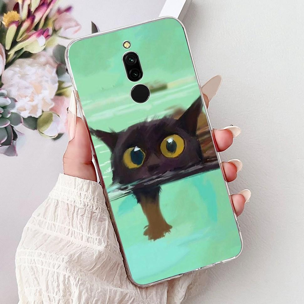 For Xiaomi Redmi 8 Case Lovely Funny Cartoon Cover Soft Silicone Case For Xiaomi Redmi 8 8A Redmi8 Redmi8A Fundas Bumper