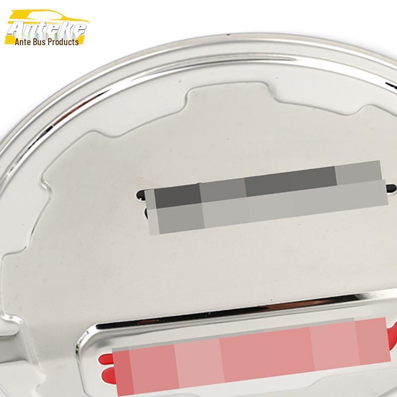 Fabia Fuel Tank Cap Cover - Stainless Steel, Scratch-Resistant Decorative Sticker, Fits 15 Models