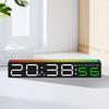 New Creative LED Electronic Clock Simple Alarm Clock Pickup Lighting Clock Electronic Clock Bedside Ornament 6673