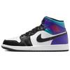 Jordan Air Jordan 1 Vintage Basketball Shoes Men's Mid top White/Black DQ8426-301(Team80-S-BOX)
