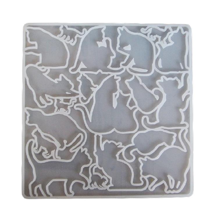 Jewelry Casting Molds Unique Earring Mold Silicone Keychain Mold Pendant Molds 1