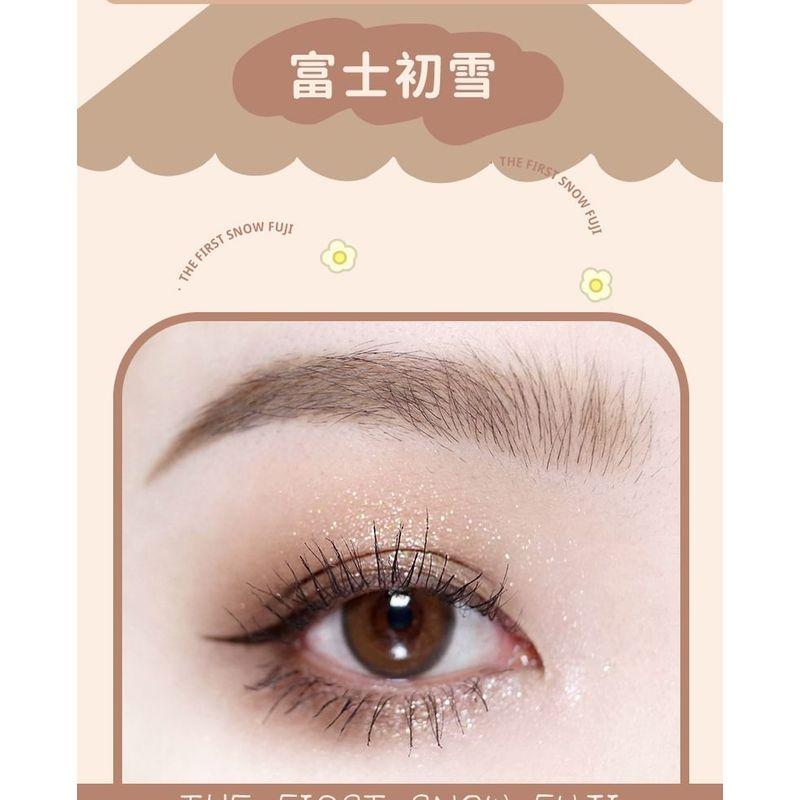 NOVO - 9 Kleuren Zacht Toast Oogschaduw Palet - 3 Tinten