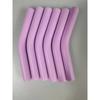 6pcs New High-end Metal Flexible Silicone Straw Covers 8mm Outer Diameter Eco-friendly Rubber Straw Covers Flex Elbow Hydraflow Straw