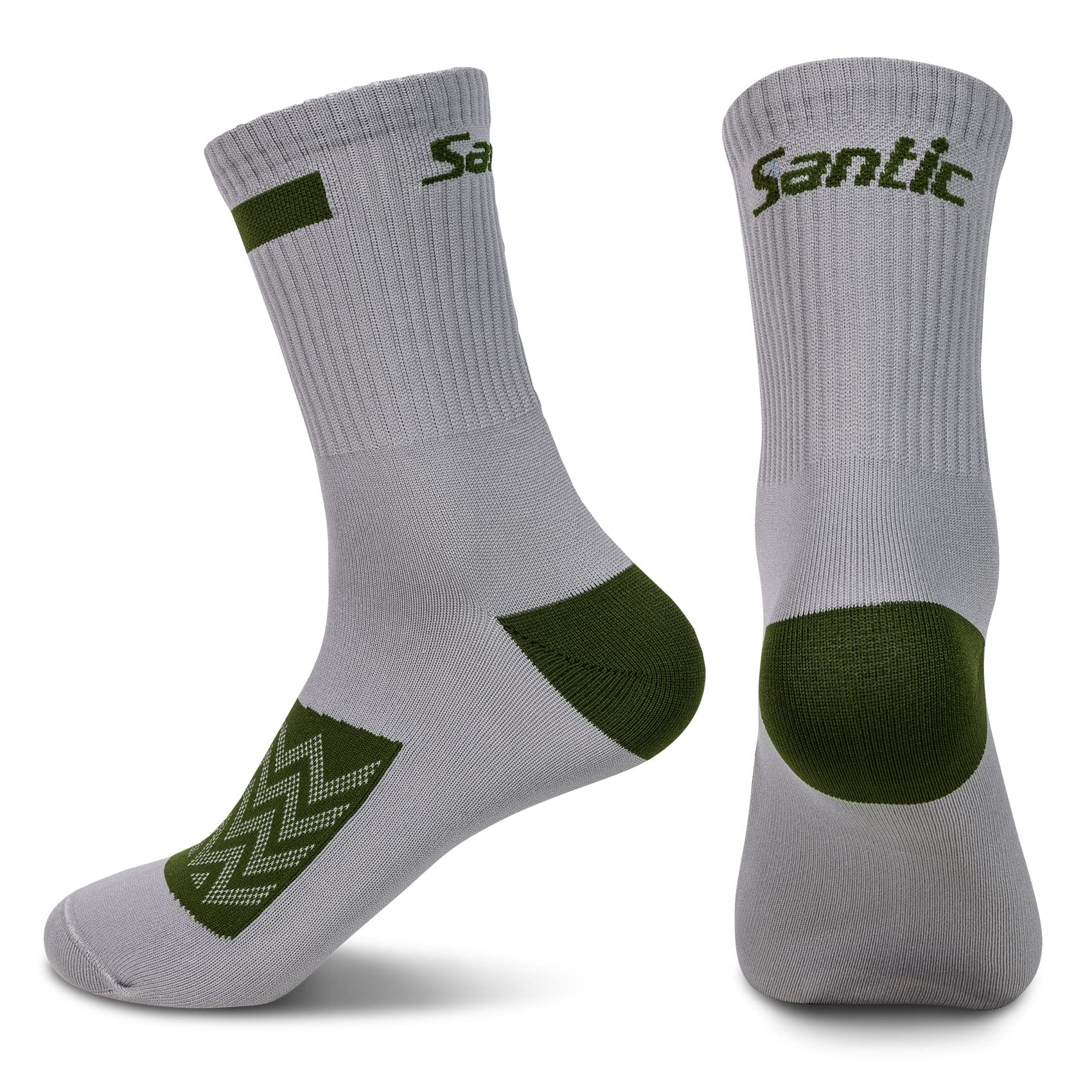 [Santic] Cycling Socks, Sports Socks, Cycling Bicycle Socks, Road Bike Free size