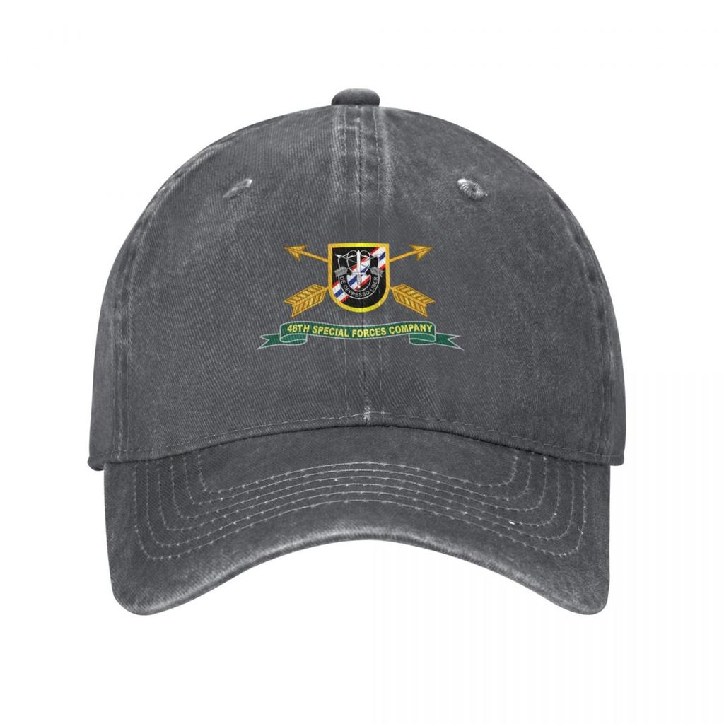 Esercito  4a Compagnia Forze Speciali  Flash con Nastro Br X Cappellino da Baseball Cappellino Sportivo Cappellino tattico Unisex Marca di Lusso Donna