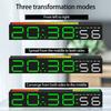 Digital Alarm Clock With Large LED Display 12/24 Format For Home Or Office Decoration Modern Look