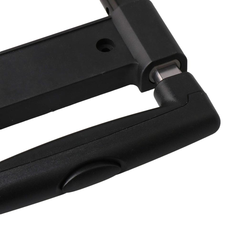 SHANOER Suitcase Handle, Telescoping Handle, Replacement Drawbar for 20-inch Suitcases, Aluminum Alloy, Silver & Black, R001#