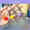Adorable Mini Tennis Racket Keychain With Realistic Ball Perfect Gift Idea