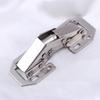 5Pcs Steel Cabinet Door Hinges Thickened 1.5mm Hydraulic Concealed Face Frame Mounting Heavy Duty Furniture Hinges Silent Stable