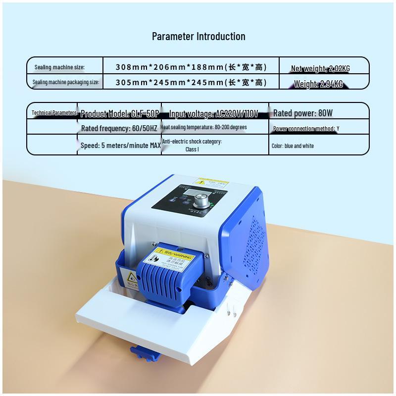 Automatic Multi-Functional Heat Sealer for Food Packaging
