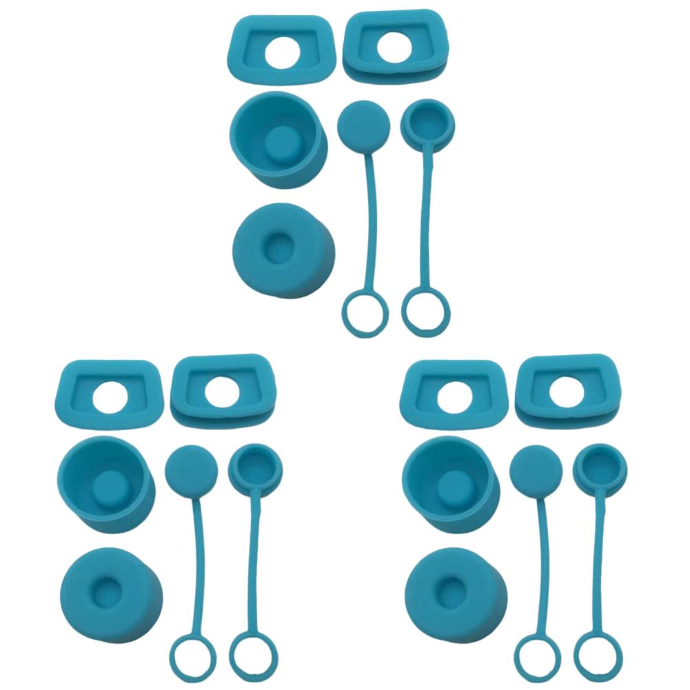 1-8er Set Silikon Auslaufsicherer Stopper für Stanley Cup 30oz/40oz 1.0 Becher Zubehör Wasserflasche Strohhalm Abdeckung Kappe Auslaufstopper