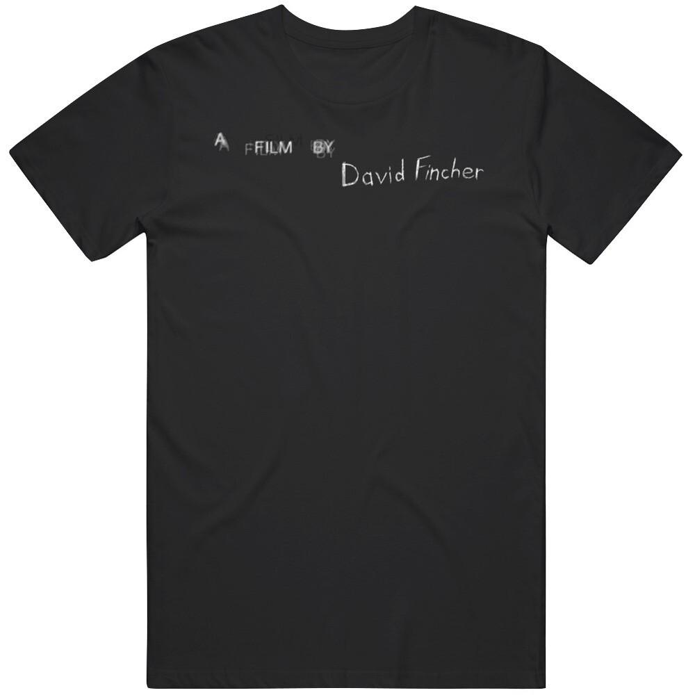 

Directed By David Fincher Seven Movie Fan T Shirt 2XL