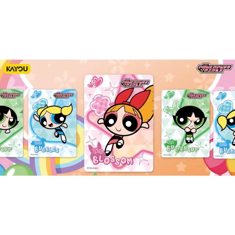 THE POWERPUFF GIRLS Collection Card Candy Pack Vol.1 sealed box Anime Collector Cards Toys Gifts festival gift