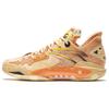 Shock Wave 5 Sand Lizard Cushioning Breathable High Top Basketball Shoes Men's Apricot Yellow 112341106-3