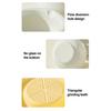 Ceramic Ginger Grinder Portable Grinding Bowl Juicy Delicious Grinding Tool for Grinding Fruits Vegetables Garlic Cheese