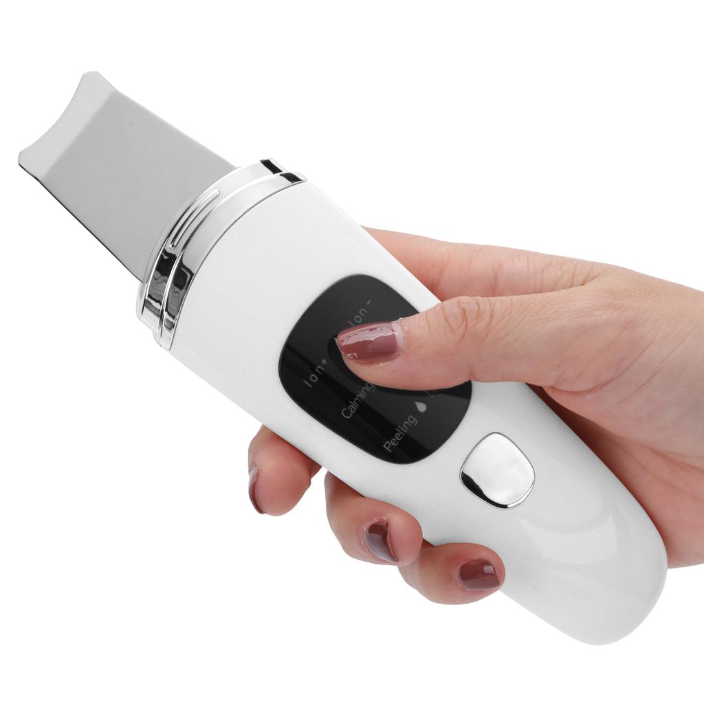 Ultrasonic Skin Scrubber LCD Blackhead Removal Face Cleaning Skin Scrubber Lifting Machine