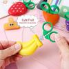 Colorful Kids' Round-Head Craft Scissors with Magnetic Closure